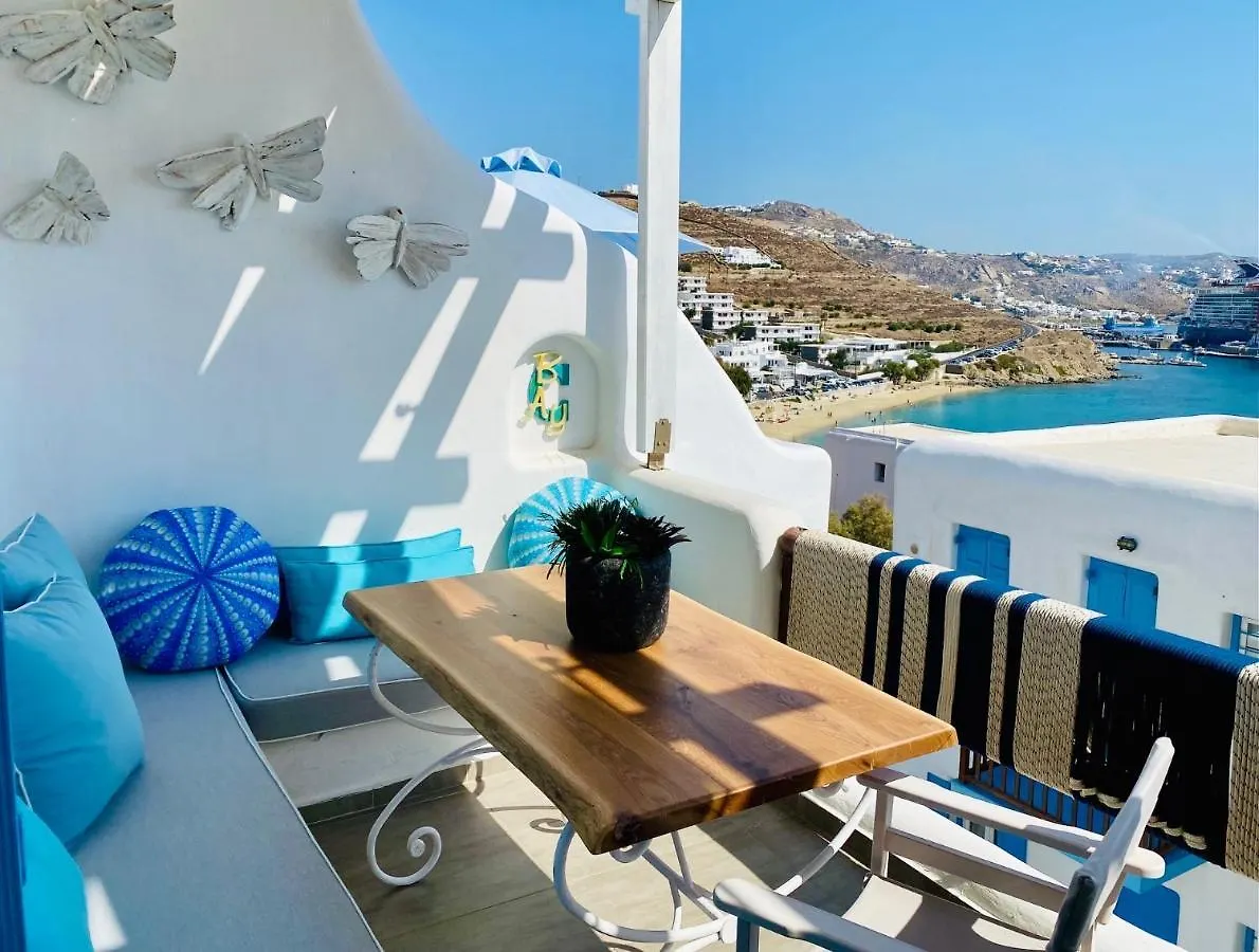 Mykonos Town C Bayヴィラ Mykonos Town
